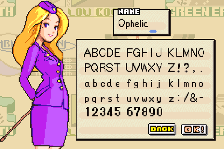 Player name displayed in dialogue with Nell
