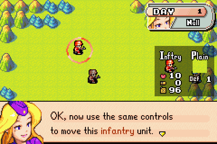 Second infantry unit advancing as close as possible to the Blue Moon enemy