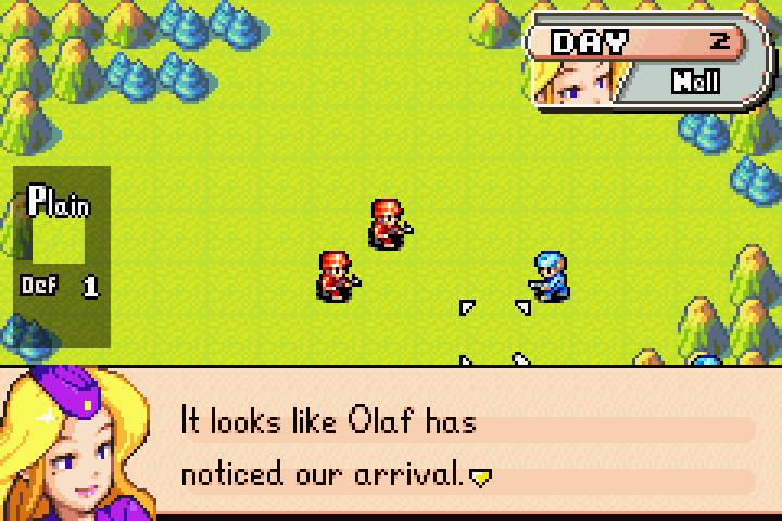 Nell warns that enemy infantry are heading toward Orange Star lines