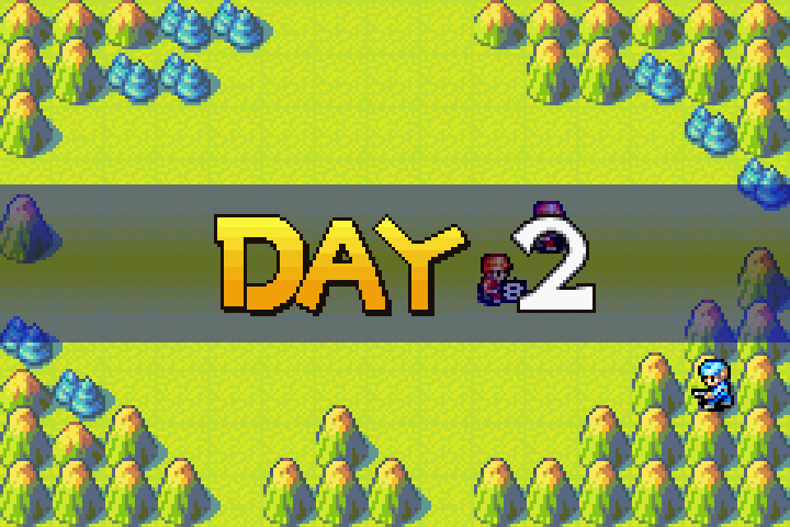 Olaf portrait appearing as enemy Day 2 begins, furious at his unit’s defeat