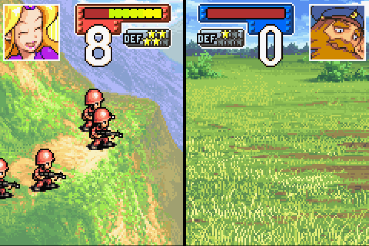 Final attack eliminating the last Blue Moon mech — all enemy units destroyed