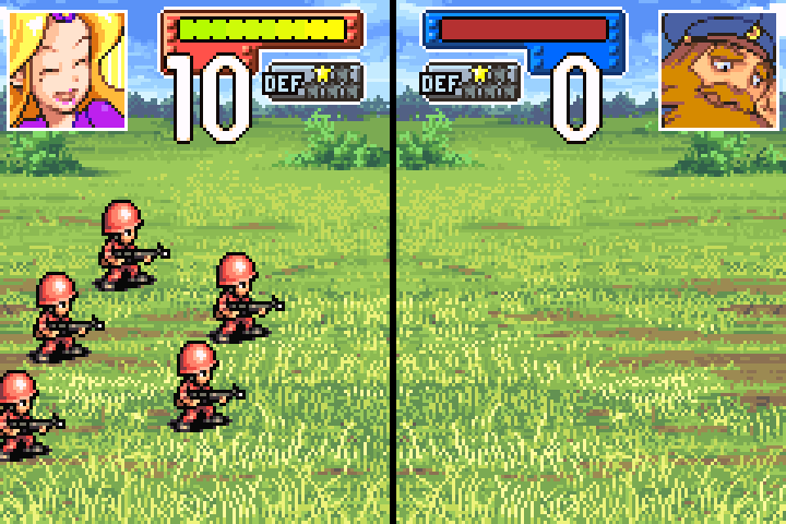 Second attack finishing off the trapped mech
