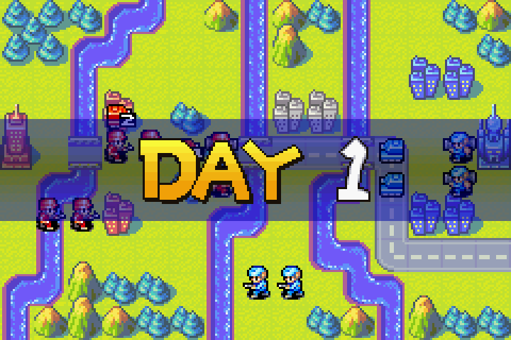 Enemy Day 1 — Olaf’s portrait appears as Blue Moon begins their turn