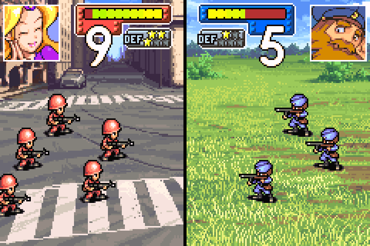 Infantry engaging Olaf’s second mech and remaining infantry