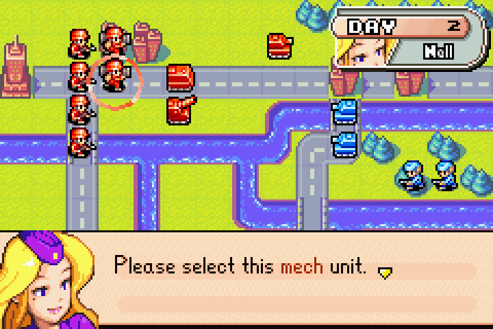 Nell directing the APC to pick up the mech for faster transport to the northeast cities