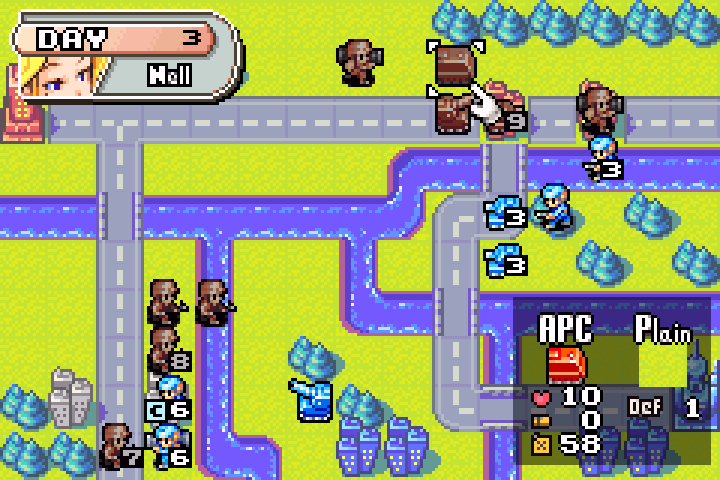 APC moving back northeast to pick up the mech for Day 4 counterattack