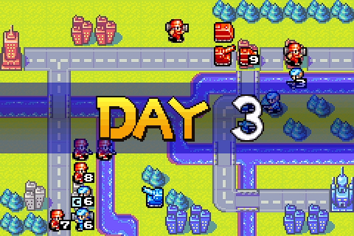 Olaf’s Enemy Day 3 — his forces reposition but do not attack, losing the initiative