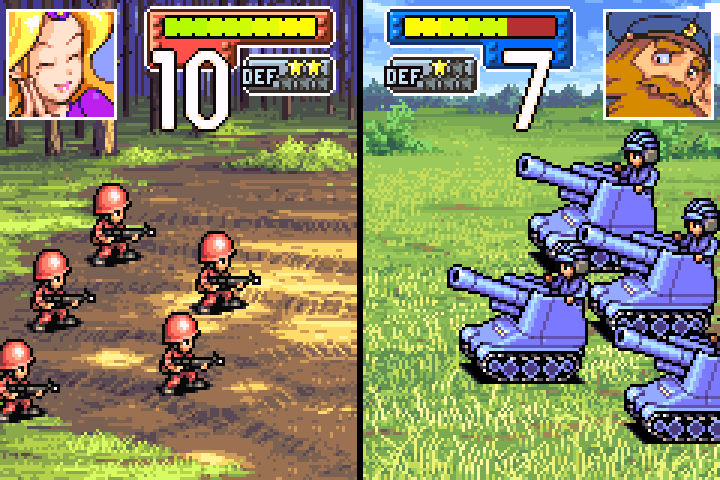 Tank moving in range of Olaf’s artillery while infantry close in from southwest