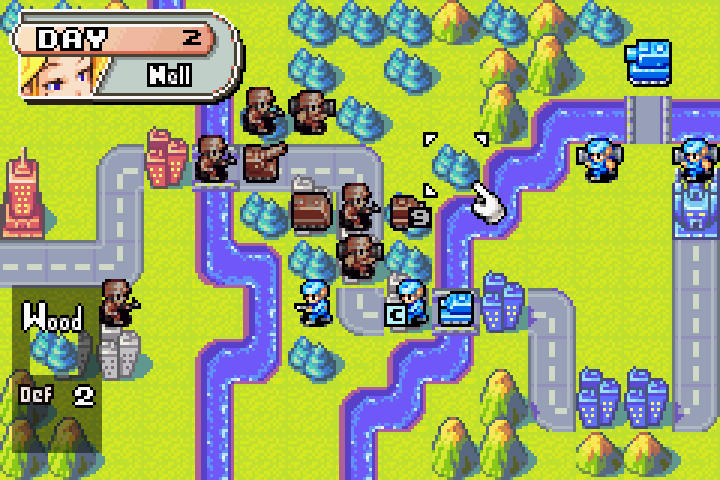 End of Day 2 — APC positioned as bait, infantry advancing; trap set for Olaf’s second tank