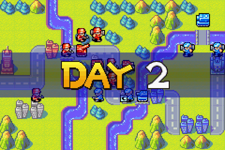 Olaf’s Enemy Day 2 — his second tank moving toward our APC bait