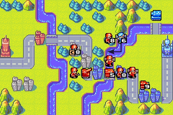 Olaf’s medium tank advancing but not yet in range — couldn’t do anything this turn