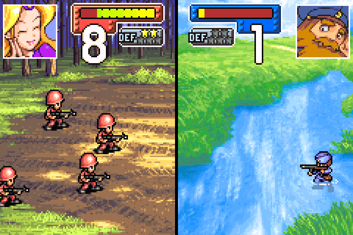 Mech attacking Olaf’s last mech unit — removing the final obstacle before the trap