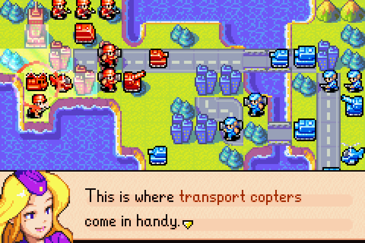 Nell introducing the T copter as an aerial transport that can carry infantry over any terrain
