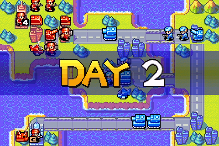 Enemy Day 2 begins — Olaf’s forces push forward but cannot reach the capturing infantry