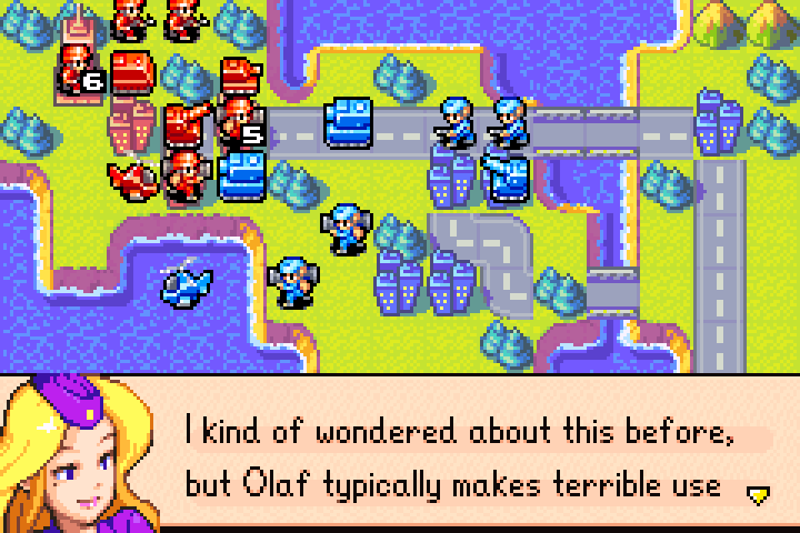 Nell’s post-battle dialogue about knowing your units’ strengths and limitations