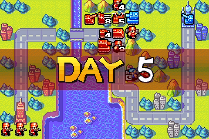 Day 5 begins