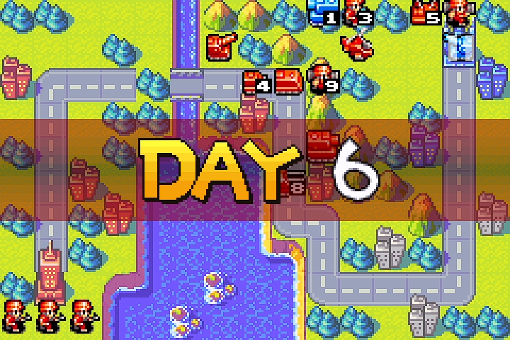 Day 6 begins